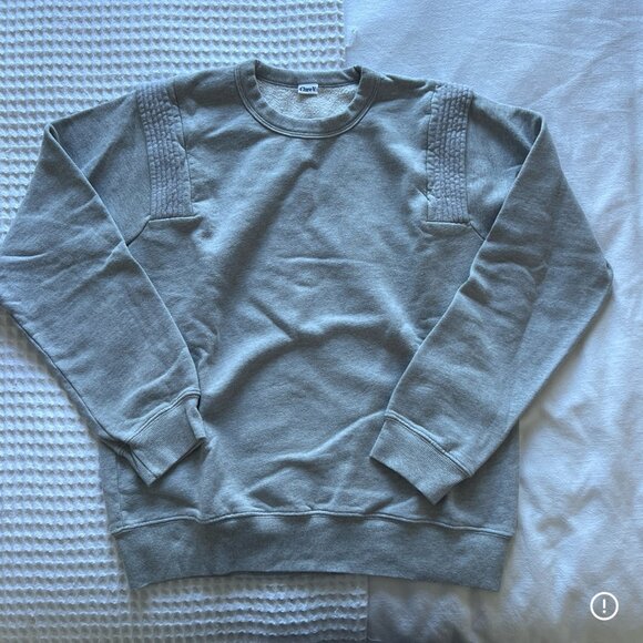 Clare V. Channel Quilted Crew Neck Sweatshirt - Picture 4 of 10